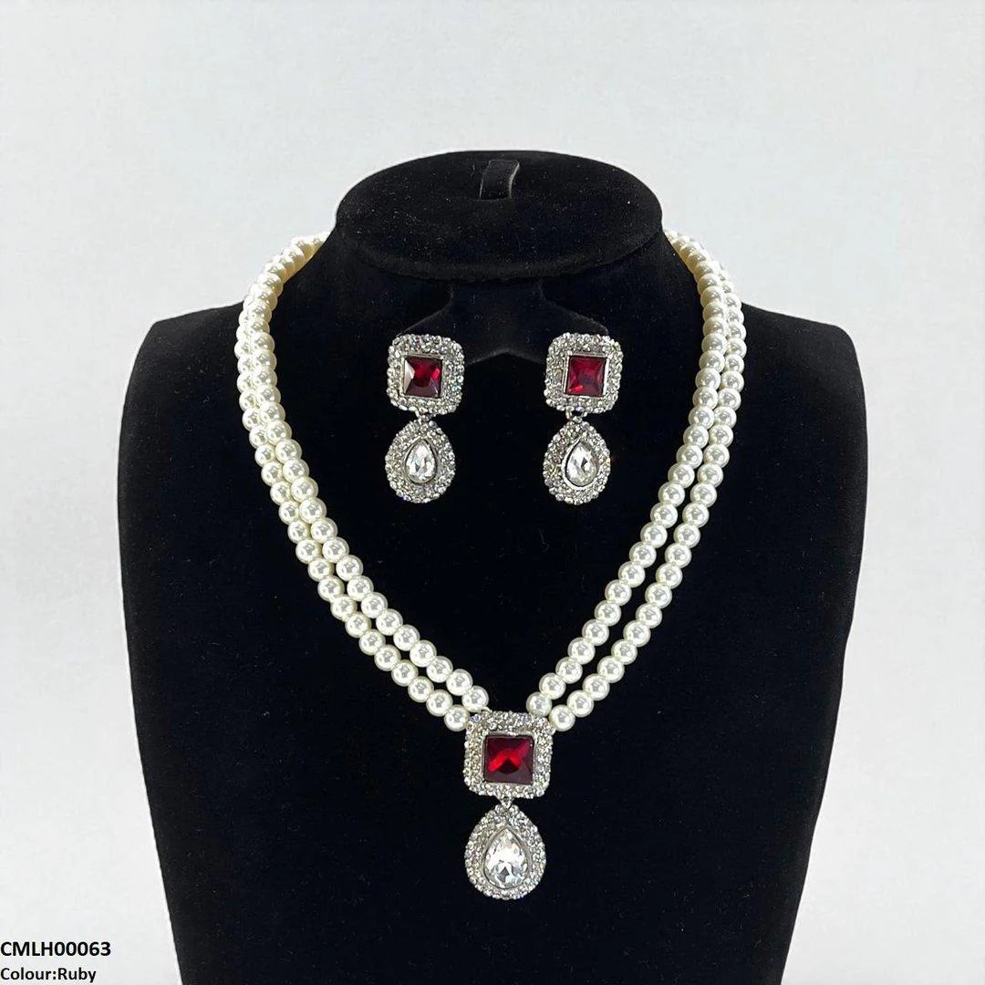 Square/Tear Drop Mala Set