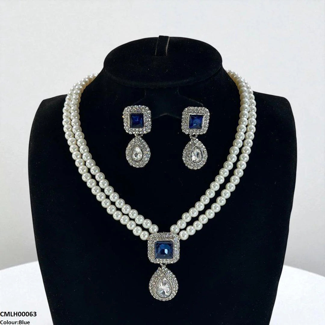 Square/Tear Drop Mala Set