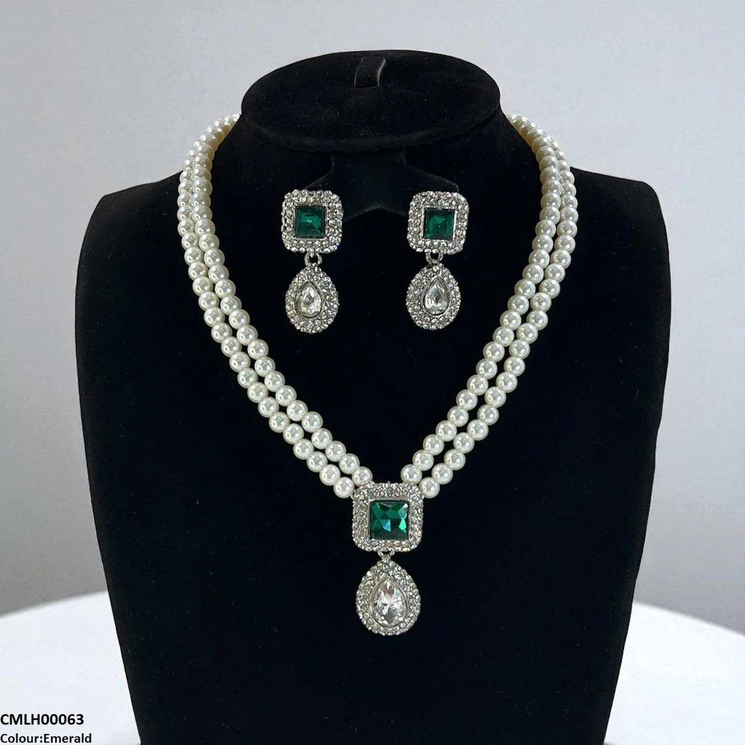 Square/Tear Drop Mala Set