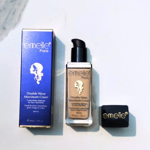 Emelie Double Wear Maximum Cover Foundation SPF25 - Shade 1