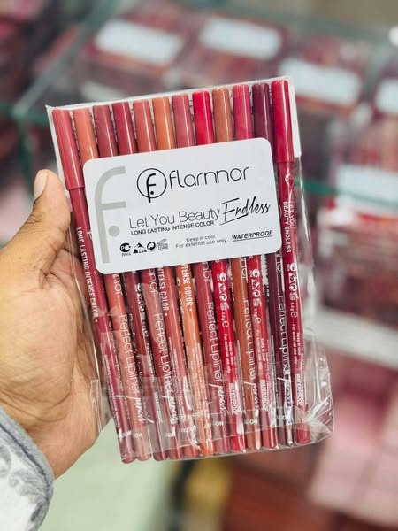 Flormar Perfect Lipliner Set – 12 Bold Shades