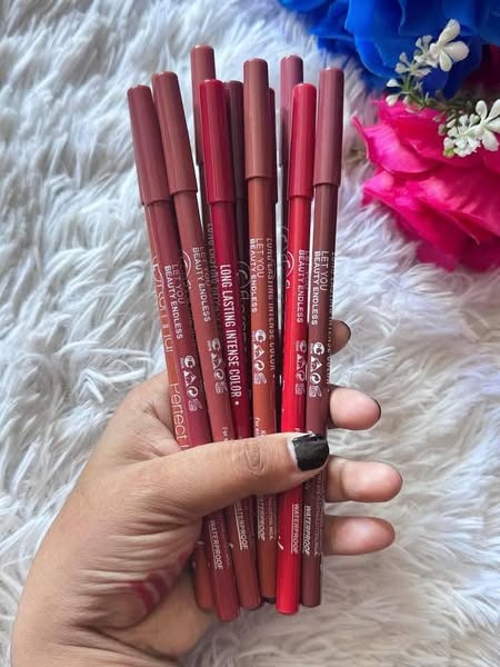 Flormar Perfect Lipliner Set – 12 Bold Shades