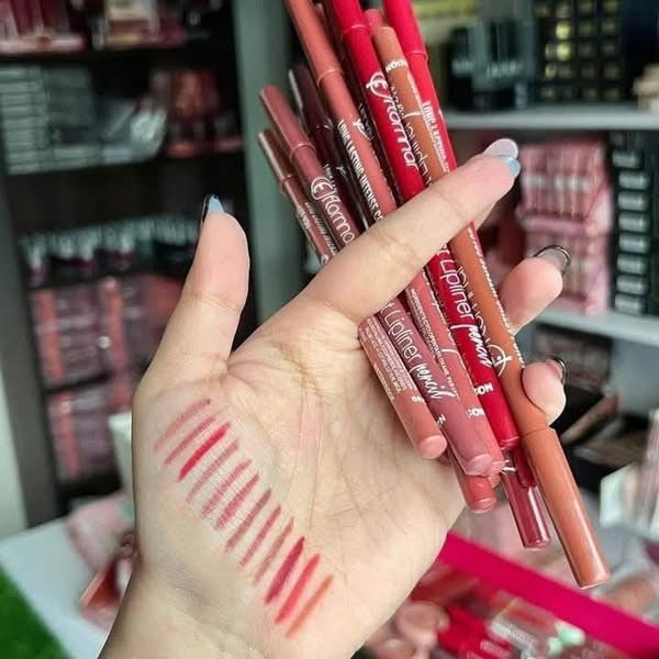 Flormar Perfect Lipliner Set – 12 Bold Shades
