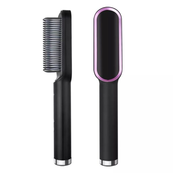 2 in 1 Hair Straightener & Curling Brush ✨