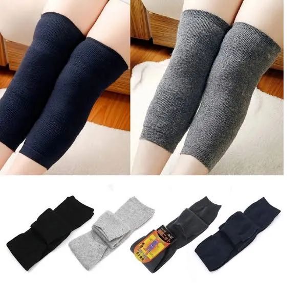 Unisex Winter Warm Plush Compression Socks & Leggings with Knee Support – Non-Slip, Cold-Proof for Outdoor Sports & Recovery
