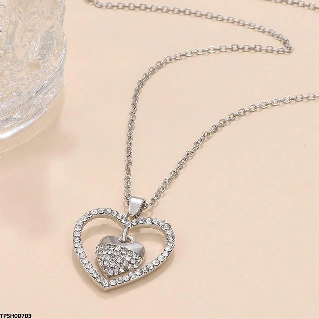 Double Heart Pendant