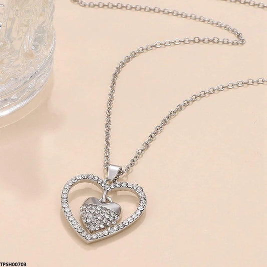 Double Heart Pendant