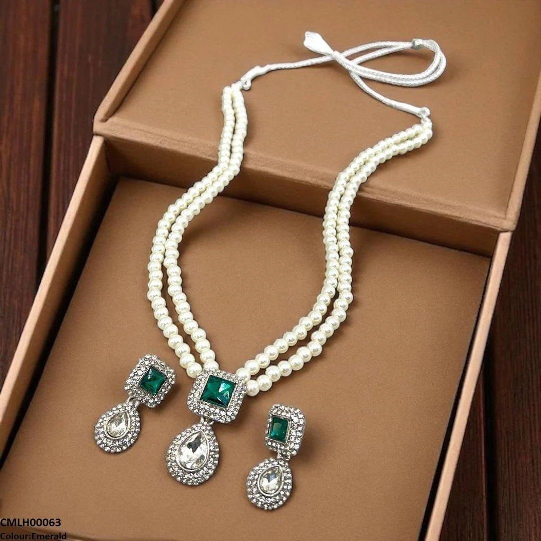 Square/Tear Drop Mala Set
