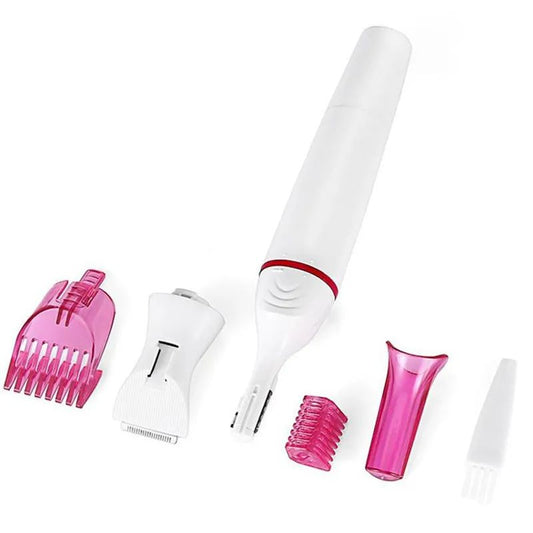 Veet 5-in-1 Electric Trimmer – Painless Hair Removal for Face, Body & Eyebrows